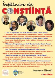 A început cea de-a 12-a ediție a fFstivalului ÎNTÂLNIRI DE CONȘTIINȚĂ