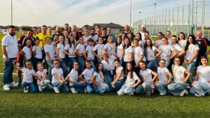 Fotbal şi dans în memoria lui Mircea Lucescu (foto-video)