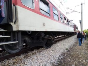 Accident feroviar mortal în în zona stației CF Brazi.Bărbat lovit de tren